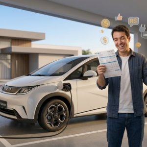 Quanto a conta de luz aumenta ao carregar um carro elétrico em casa?