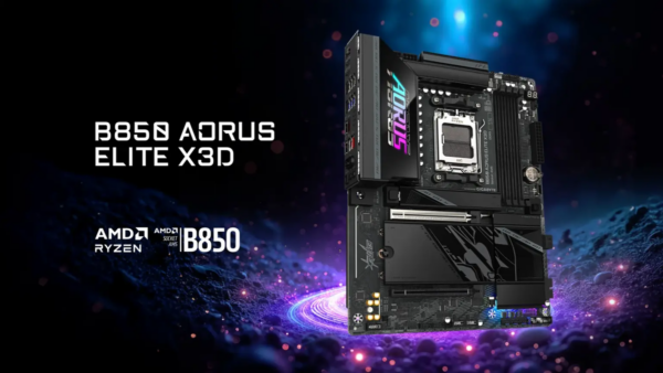 Parruda e bonita: Gigabyte lança B850 Aorus Elite X3D com recurso Turbo Mode 2.0