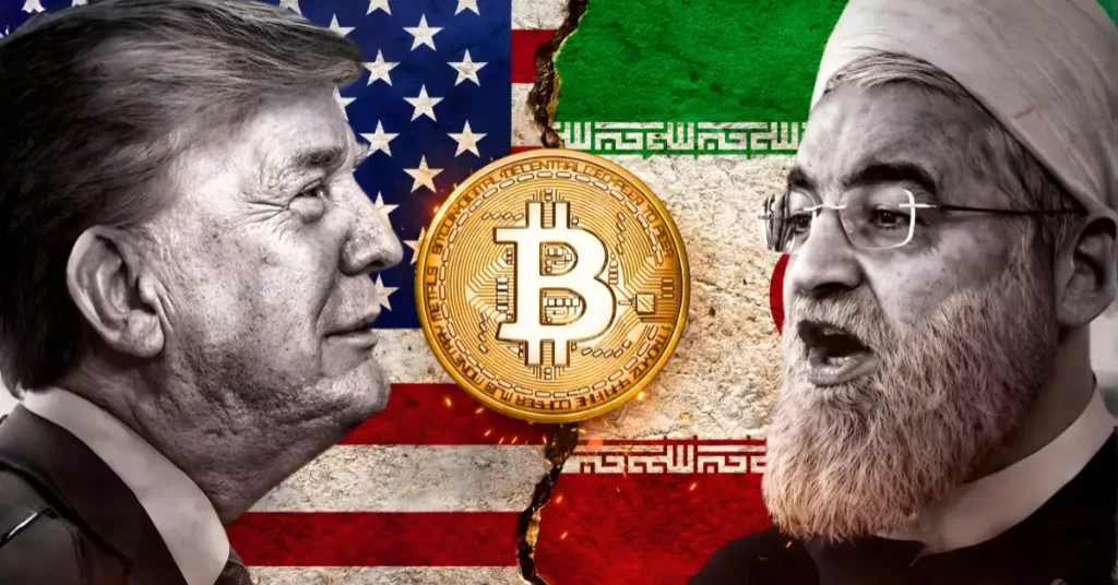 Bitcoin oscila entre US$ 74 mil e US$ 77 mil à medida que aumentam as tensões EUA-Irã