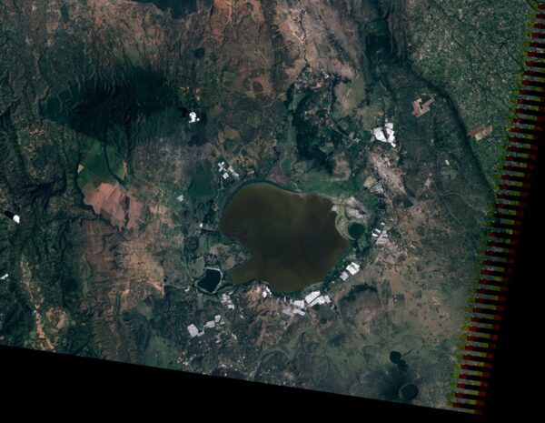 Águas Ascendentes Pântano Lago Naivasha