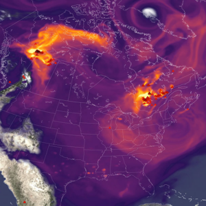 Estudo financiado pela NASA mostra o impacto oculto do ozônio na fumaça dos incêndios florestais