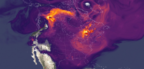 Estudo financiado pela NASA mostra o impacto oculto do ozônio na fumaça dos incêndios florestais