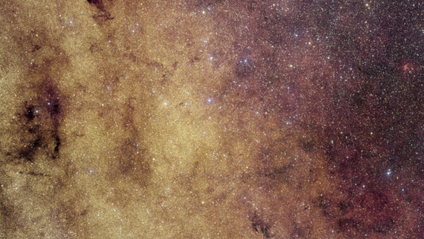 Euclides da ESA captura o coração lotado da Via Láctea