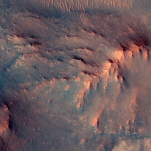 HiRISE da NASA captura Perseverance marcando um marco em Marte