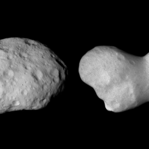 Lucy, da NASA, revela asteróide oscilante em forma de amendoim