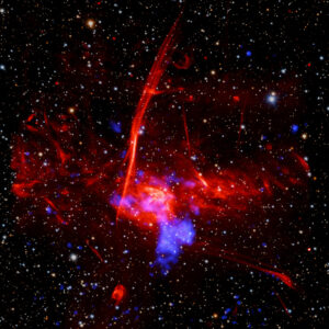 Nave espacial de raios X da NASA descobre destroços de supernova no coração da Via Láctea