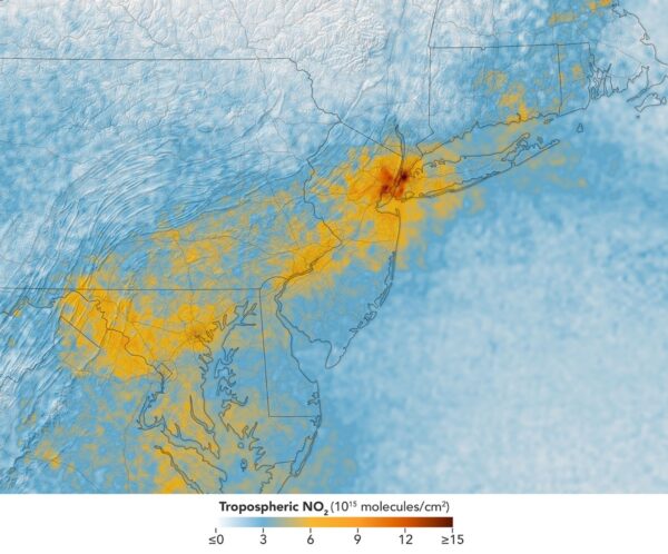 Pulso Diário da Poluição Atmosférica no Nordeste