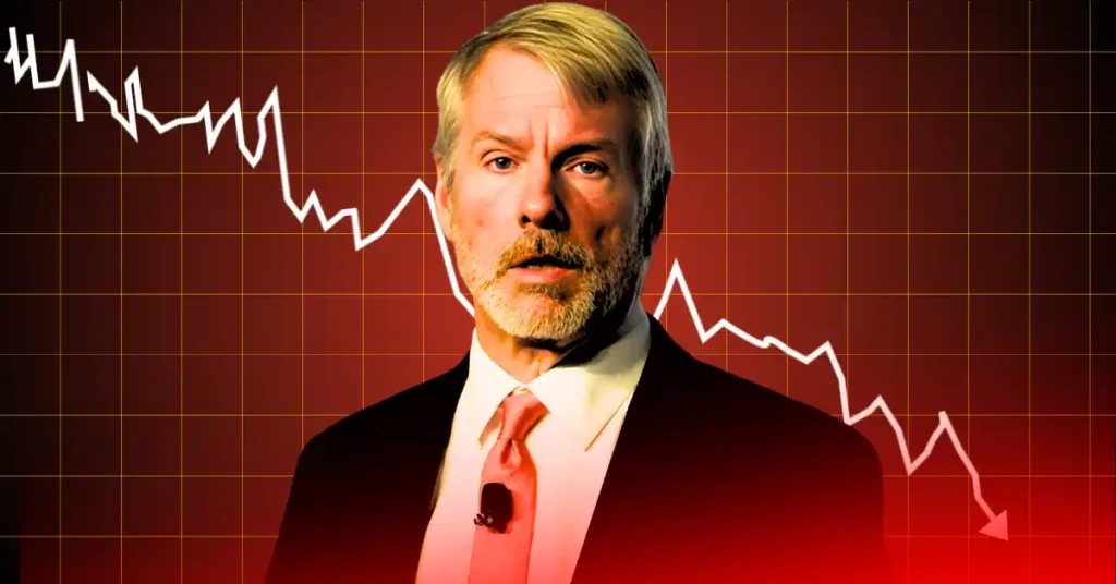 Perda de Bitcoin de Michael Saylor