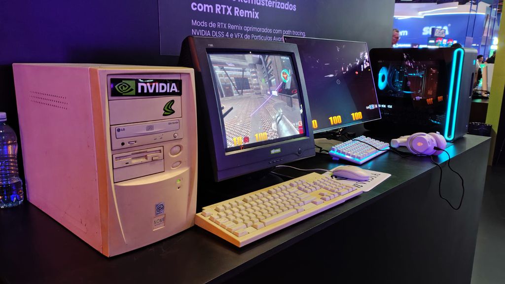 Imagem de um PC antigo