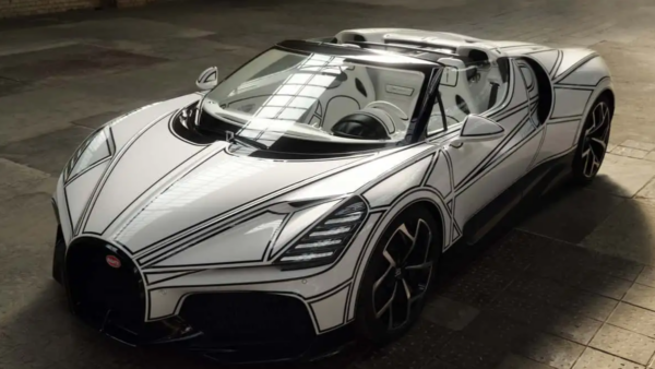 Bugatti revela superesportivo com peças de porcelana e preço absurdo