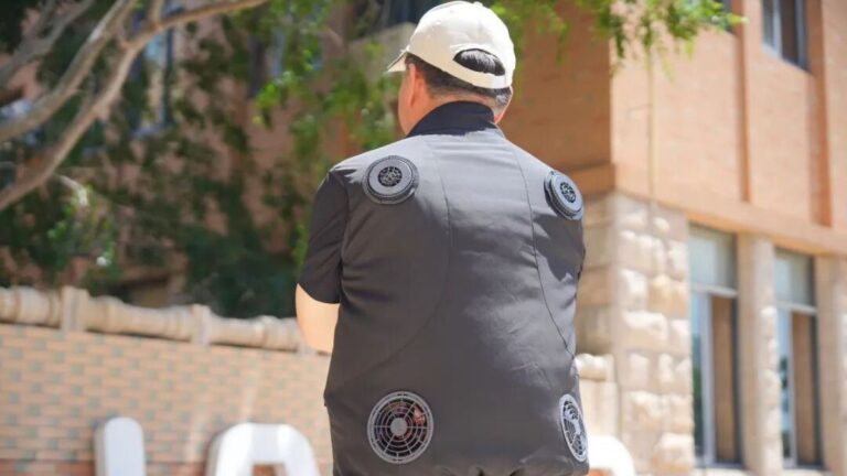 Chineses criam "ar-condicionado em forma de colete" com bateria para 12 horas