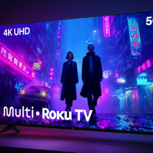 TV de 50 polegadas 4K com Roku atinge preço imperdível de R$ 1.550 na Amazon