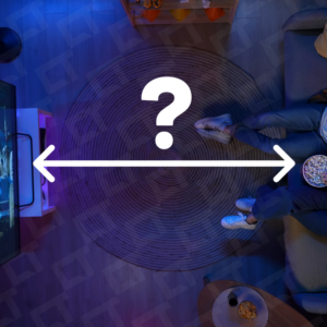 Qual é a distância ideal entre o sofá e uma Smart TV de 65 polegadas?
