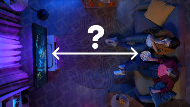 Qual é a distância ideal entre o sofá e uma Smart TV de 65 polegadas?