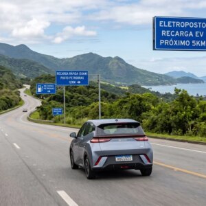 Viajar de carro elétrico é viável? Especialista prova que sim