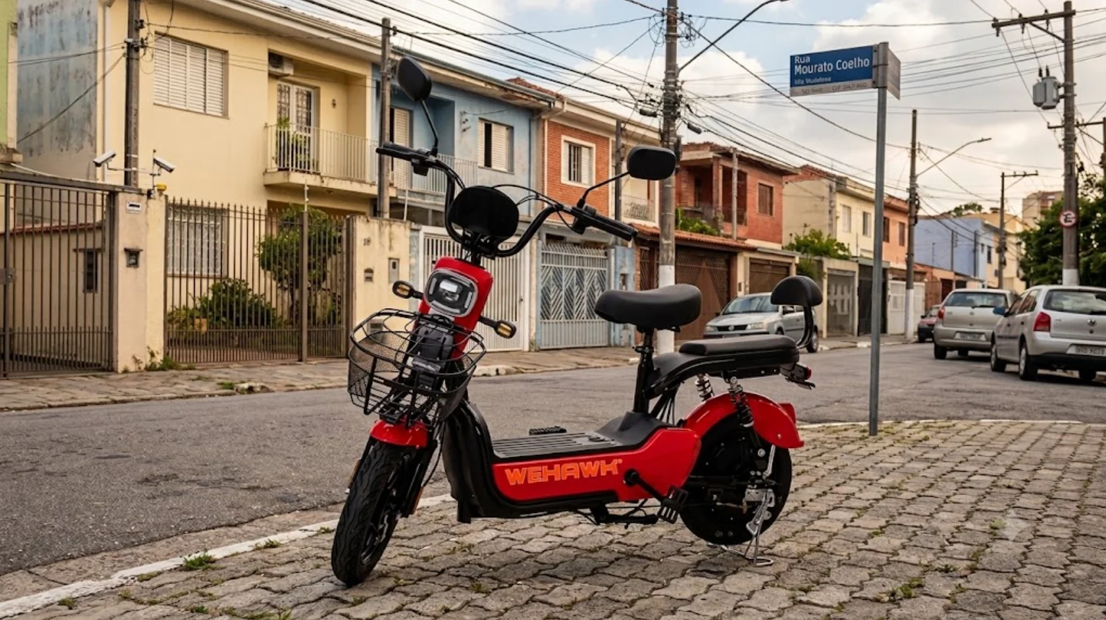 Editar informações da imagem WeHawk Basket Mini Scooter 500W