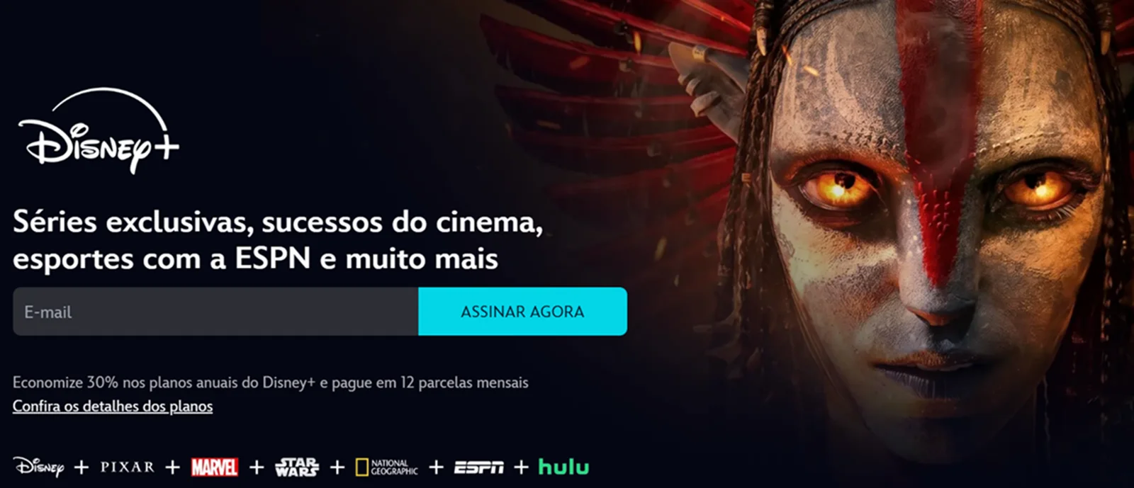 Editar informações da imagem disney+