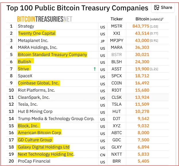 A estratégia de tesouraria do Bitcoin se divide à medida que os detentores corporativos seguem caminhos diferentes