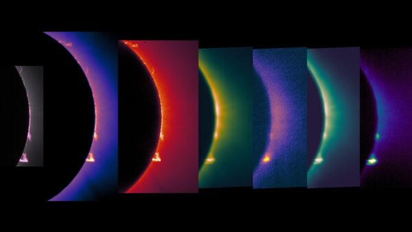 Ciência da NASA dispara durante o eclipse solar total de agosto