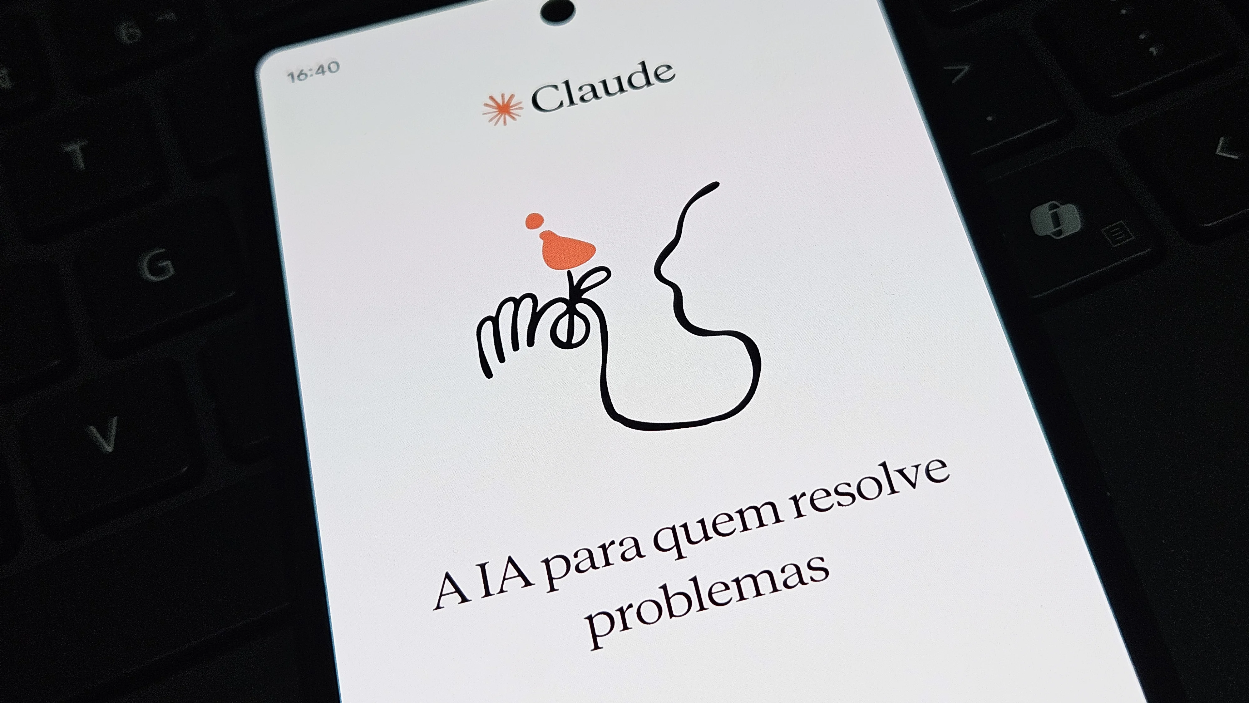 Editar informações da imagem Claude