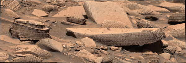 Curiosity encontra evidências de uma antiga tempestade de areia