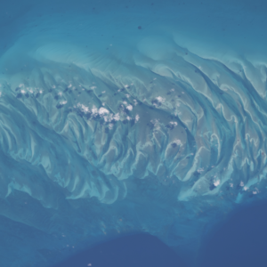 Faça uma viagem às águas azul-turquesa das Bahamas (vista do espaço) foto do dia de 9 de julho de 2026