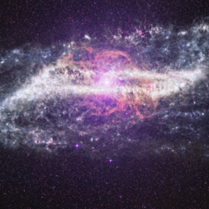 Galáxia Starburst Centaurus A - NASA