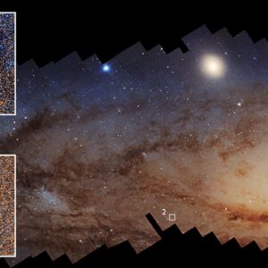 Hubble da NASA mostra formação de estrelas na galáxia de Andrômeda diminuindo