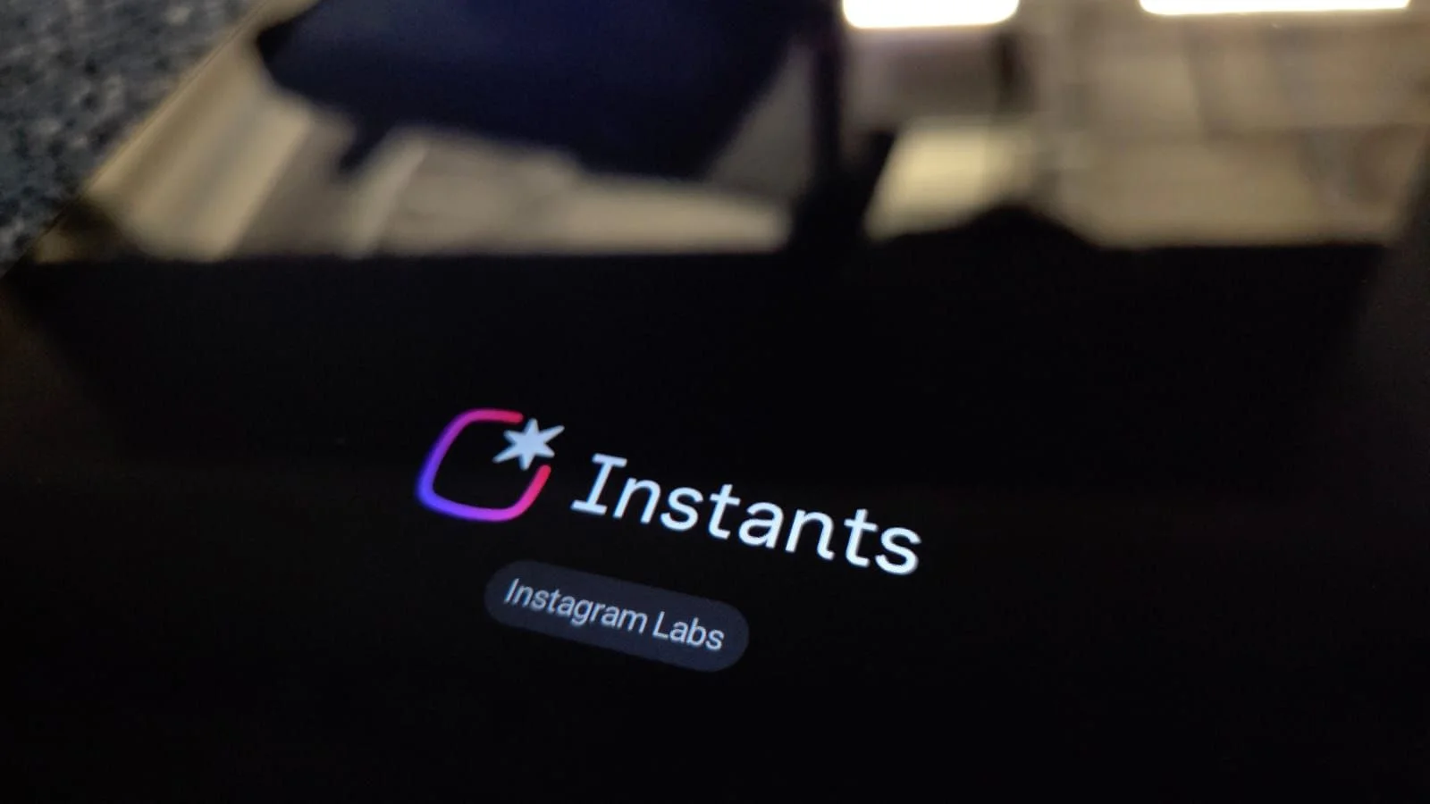 Editar informações da imagem Instagram Instants