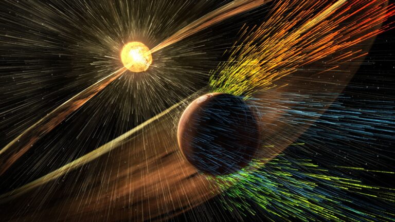 MAVEN da NASA ilumina nova compreensão das Auroras em Marte