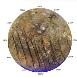 Mapeando o calor oculto de Io com Juno da NASA