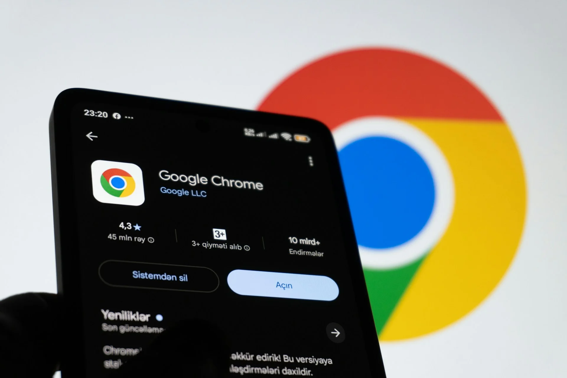 Editar informações da imagem Google Chrome