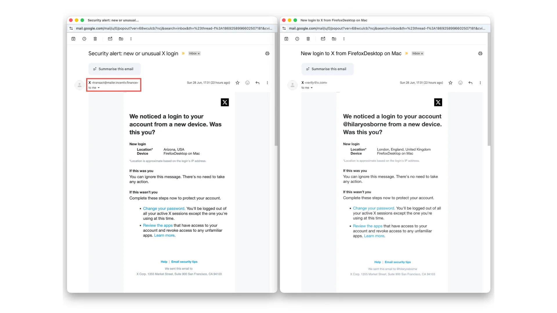 Editar informações da imagem X exemplo The Guardian
