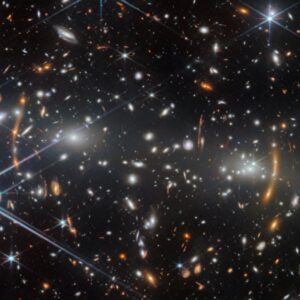 O Telescópio Espacial James Webb olha para trás no tempo, 4,4 bilhões de anos, foto do dia de 21 de julho de 2026