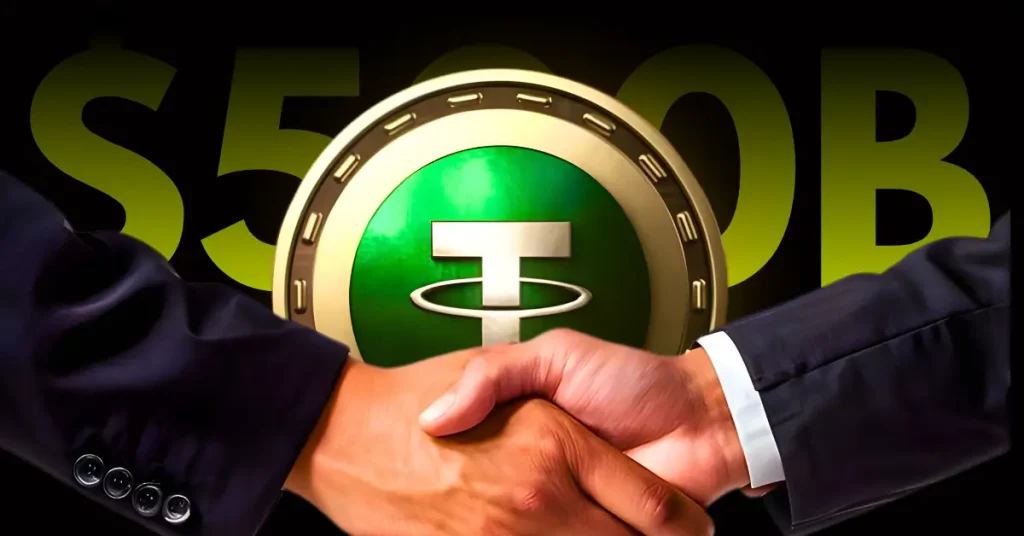 Tether promove acordo de avaliação de US$ 500 bilhões com prazo de 14 dias para investidores