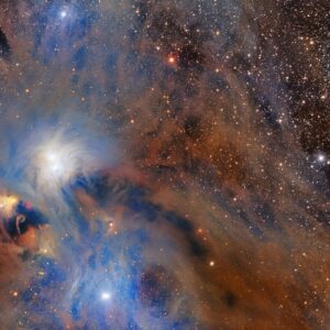 'The Starry Night' no espaço: Dark Energy Camera canaliza um Van Gogh cósmico (vídeo)