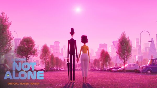 Uma comédia romântica de ficção científica animada não estava em nossa lista de desejos, mas seremos amaldiçoados se 'Not Alone' não parecer doce, elegante e hilário
