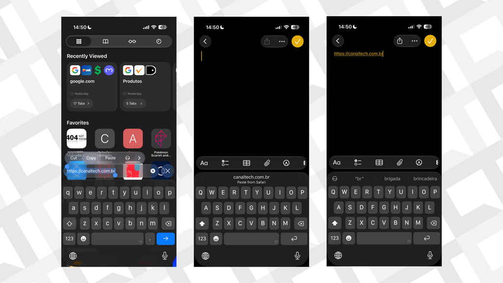 copia e cola ios27