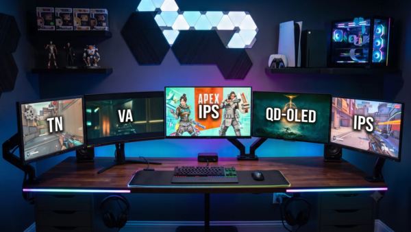 Tudo que você precisa saber sobre painéis TN, VA, IPS e OLED em monitores gamer
