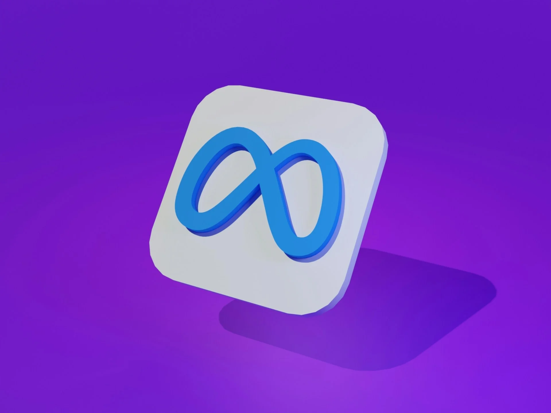 Editar informações da imagem Logo da Meta