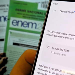 Gemini ganha simulado grátis do Enem; veja como funciona