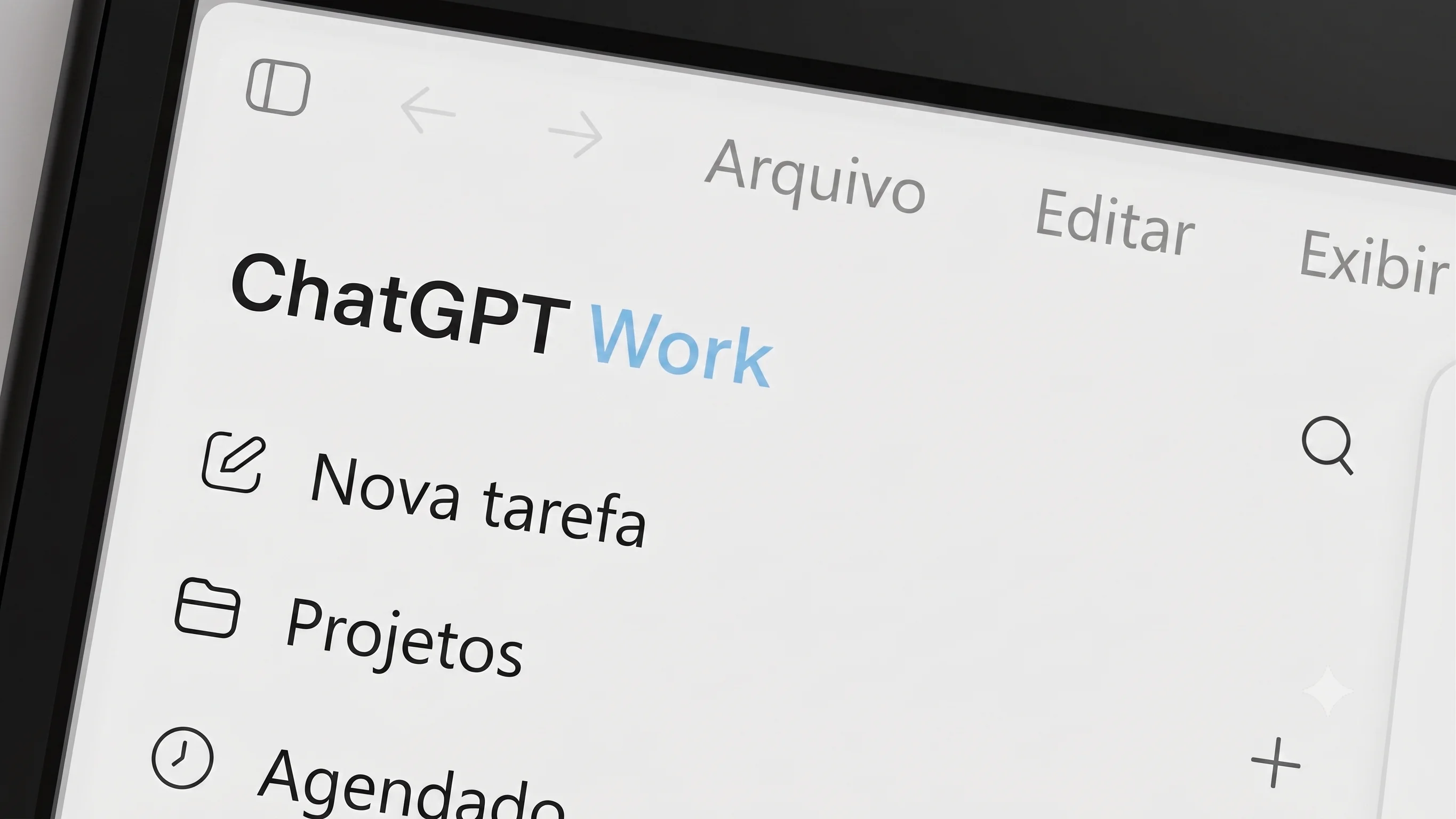 Editar informações da imagem ChatGPT Work