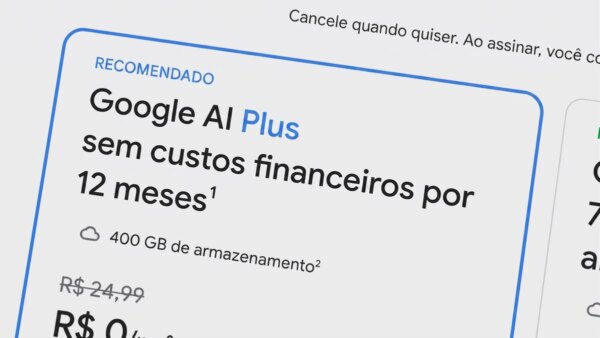 Como resgatar o Google AI Plus grátis para estudantes