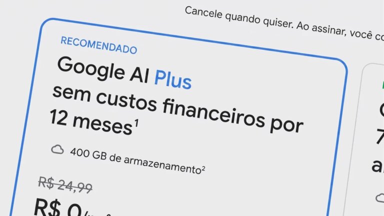Como resgatar o Google AI Plus grátis para estudantes