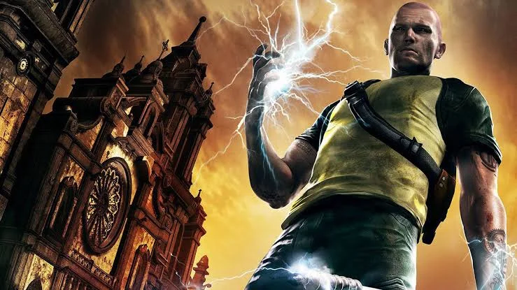 Editar informações da imagem infamous-2