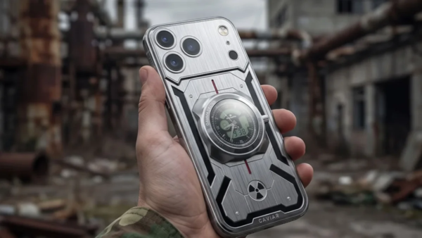 iPhone 17 Pro de R$ 67 mil tem contador de radiação e relógio suíço embutido