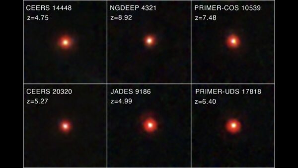 A 'estrela do buraco negro' mais distante já encontrada pode ajudar a resolver o pequeno mistério do ponto vermelho do Telescópio Espacial James Webb