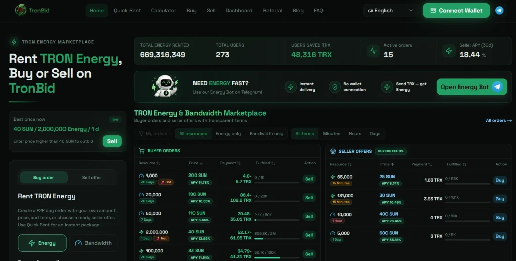 energia tron