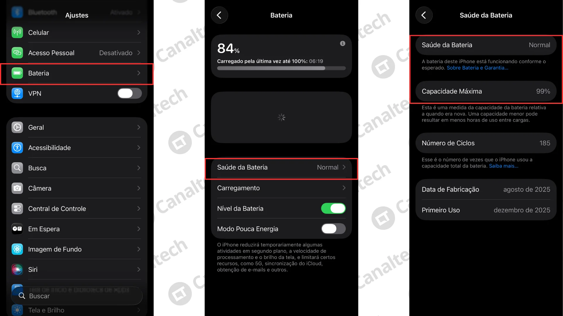 Como checar a sa&uacute;de da bateria do iPhone