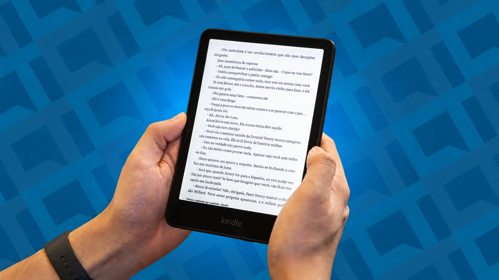 Editar informações da imagem Kindle Colorsoft